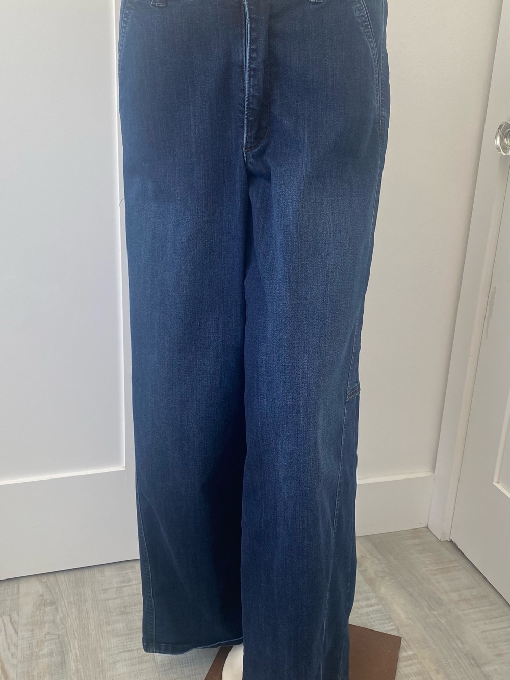 Wit & Wisdom dark blue flared jeans